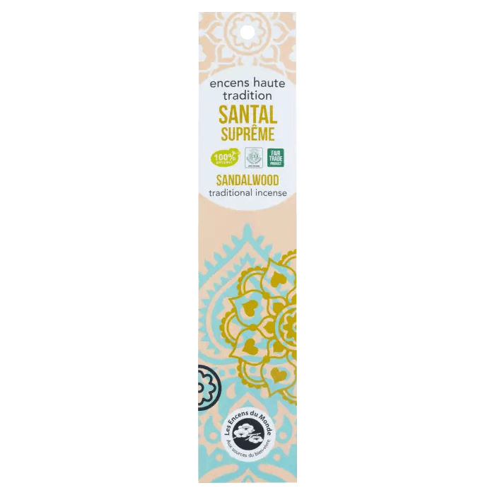 100% természetes, ICEA minősített, FAIR TRADE indiai masala füstölőpálca- relaxáció, ellazulás, belső béke